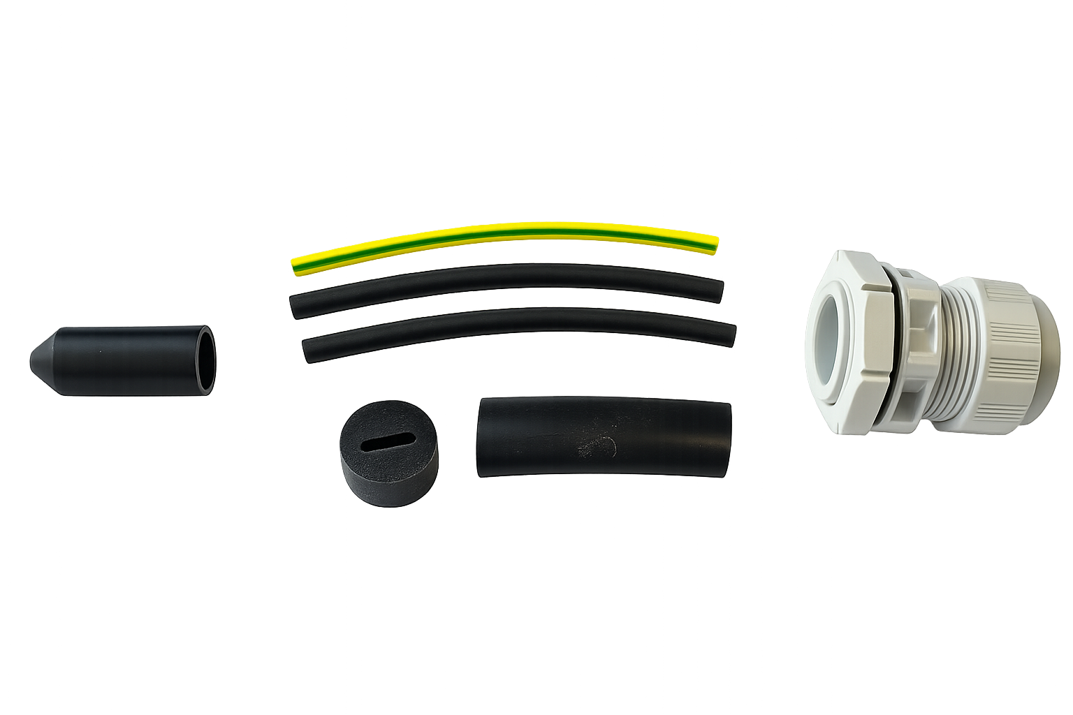 Kit de terminaison ELKSR-1 ELTRACE pour câbles chauffants autorégulants TRACECO et installations de traçage électrique industriel.